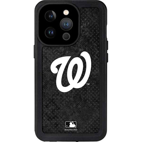 MLB Washington Nationals Dark Wash iPhone 15 Pro Waterproof Case